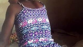 Crazy bitch having fun in her room all day without stepping outside