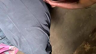 Curvy Woman Enjoys Huge Pleasure In Public Outdoor Scene With Toys And Creampie