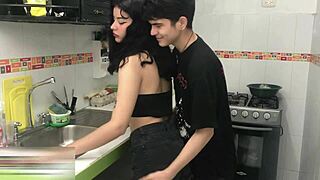 Horny Stepsister Craves Stepsibling's Cock for Riding and Cum