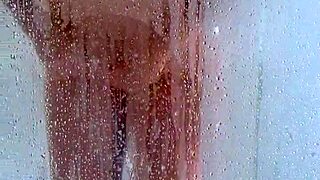 check out her curves bouncing wild in this steamy shower vid