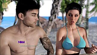 Watch this cute curvy girl in a sexy outfit in 3D porn