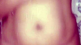 steamy vibrator play in my shower room