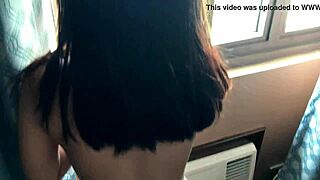 morning blowjob from 19-year-old teen from philippines, best way to start with doggy style.