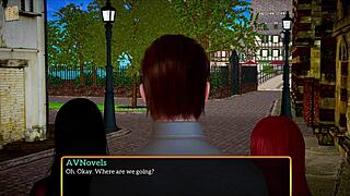 yanks cuties amber chase and sinn sage make out in 3d, lesbian climax