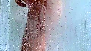 check out her curves bouncing wild in this steamy shower vid
