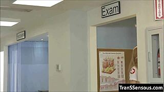 Shemale Nurse Fucked Hard in Hospital