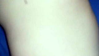 Finger fucking my ex during our steamy massage session