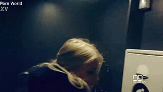 Czech college blondes give super blowjob