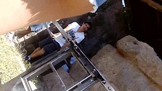 Voyeur Captures Stunning Ass Display in Roma Streets