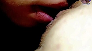 Thai housewife seduces friend with tongue in anal scene