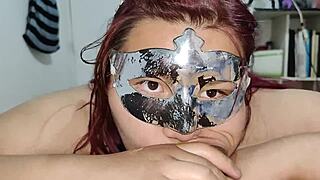 Bbw Plays With Cock In Mouth