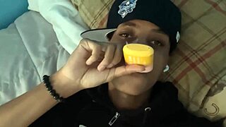 big booty girl in bonnet gets backshots from monster cock pt 3