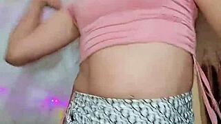 rosadita transsexual sucks cock rich and hard