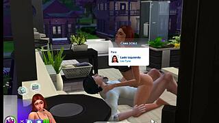 Sexy Asian Redhead Cheats With Newlywed In Sims Four