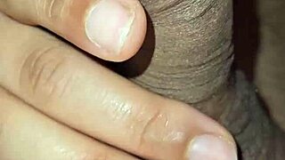 I started masturbating alone, then someone entered my room for wild big tit milf sex.