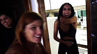 We went wild with four naughty sluts in a bisexual cuckold frenzy!