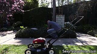 amateur babe licks pussy while getting fucked from behind