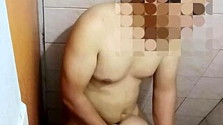 asian hot sex in the bathroom with blowjob and doggystyle pounding!