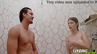 Blonde Ramona Fucks in Shower