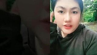 Chubby Asian Couple Andrea and Migz Explore Outdoor Homemade Fun