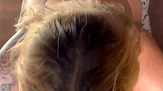 Tattooed Slut Loves Sucking And Riding Lover's Dick For Cumshot