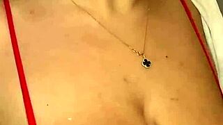 Milf with huge boobs dripping milk, wanna lick it off?