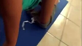 girl super wedgie compilation with sexy poses