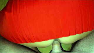 I Grind on My Stepson's Cock for Hot Cum Inside Me. Taboo Homemade Action with Mature Big Ass!