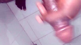 play with my huge cock while wife’s away for wild fun