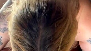 Tattooed Slut Loves Sucking And Riding Lover's Dick For Cumshot