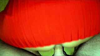 I Grind on My Stepson's Cock for Hot Cum Inside Me. Taboo Homemade Action with Mature Big Ass!