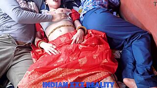 Indian step family gets wild in desi hindi xxx