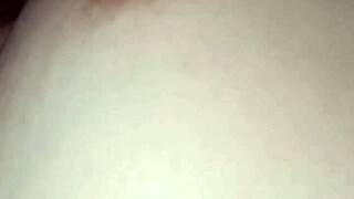Milf Slut Milks Her Nipples