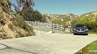 Fucking my uber rider - milf driver fucks rider