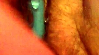 rubbing my hairy pussy again!