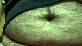 masturbation playing with foreskin balls shooting load into camera part 2