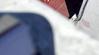 Neighbors Sunbathing on Terrace Part 2