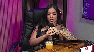 Guided Handjob With Hot Brunette