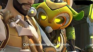 Orisa Enjoys Sexy Session In Spanish Subtitles