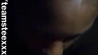 Snuck Upstairs for a QUICK BLOWJOB at Family BBQ!