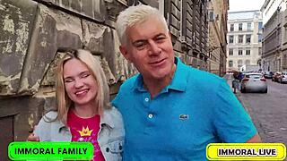 Irina Begs For Huge Load After Group Sex