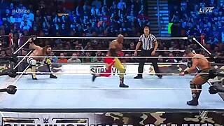 Seth Rollins battles Austin Theory and Bobby Lashley in Survivor Series 2022