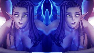 elaisha's slutty dreams of cum and anal come true in hardcore action.