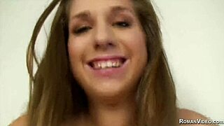 Tit job with big tit girls in pov