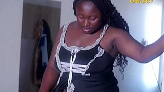 i can't believe this cute ebony is so horny, her wet pussy craving monster cock.