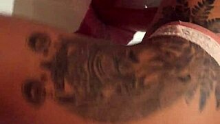 18-Year-Old Brazilian Guy with Tattoos and Big Ass