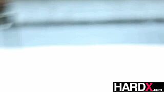 Chloe Amour Teases Big-Cocked Boyfriend With Shaved Pussy And Big Tits In Sensual Game