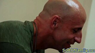 Stepdaughter and Busty Milf Fucked Hard in Missionary