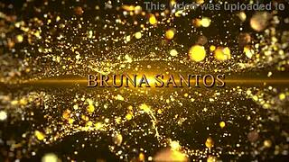 Sexy teen Bruna Santos gets her first gangbang