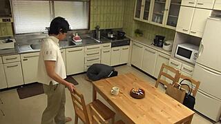 Emotional full version of asian blowjob and fucking with toys